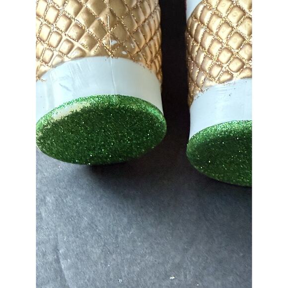 Coffee Lover Christmas To Go Cup Hanging Ornament Set (2) Whimsycore - Picture 5 of 5